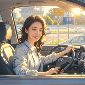 方向盘上的光-A该你学车了国家职业