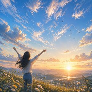 가끔은 하늘을 봐요