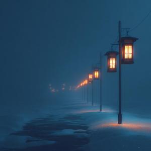 Lanterns in the White Fog