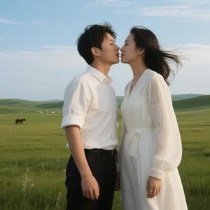 草原晚风里的离别