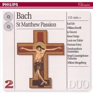 St. Matthew Passion BWV 244 - Part One:No.19 Recitative (Tenor Chorus II): "O Schmerz! hier zittert das gequ?lte Herz"