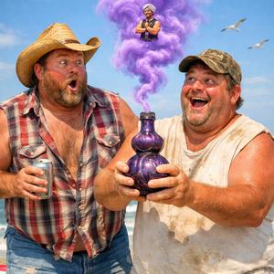 Bubba Found A Magic Bottle