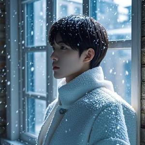 雪花舍不得冬天