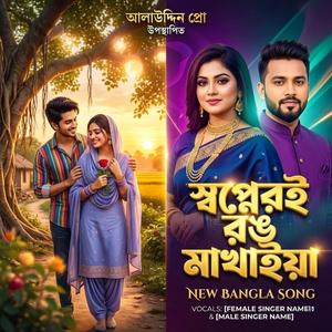 স্বপ্নেরই রঙ মাখাইয়া, মনের ঘরে প্রেম জাগাইয়া Bangla New Song 2026