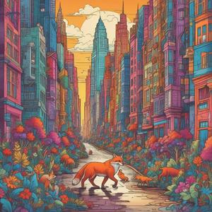 Llwynog by @dancingsalamanders