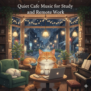 夜のエモいカフェで安らぐヒーリングコーヒーミュージック