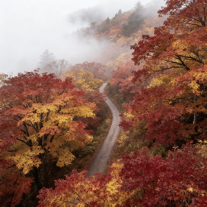 秋叶锁愁 Grief in Autumn Night