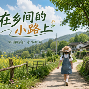 在乡间的小路上