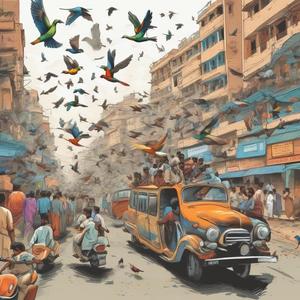 Street Birds of Chennai India