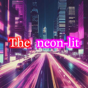 The neon-lit