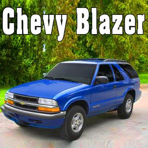 Chevy Blazer Pulls up Head on, Idles & Shuts Off