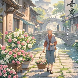 城南花市闲行