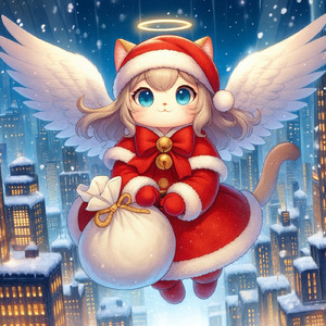 にゃんこサンタ