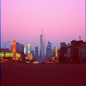 夜明けのシルエット (Yoake no Shiruetto – Silhouette at Dawn) by @themagician_lofi