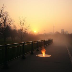 朝の雫
