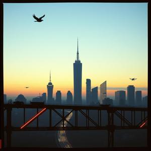 Полет над града