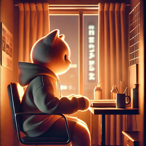 深い森の静寂の中で