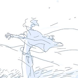 微风从耳际轻轻拂过