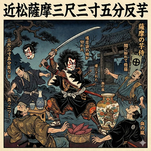 近松薩摩三尺三寸五分反芋