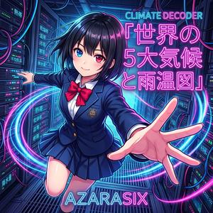 世界の5大気候と雨温図 (feat. メイ)