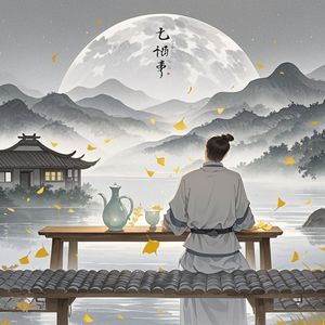 小楼独酌