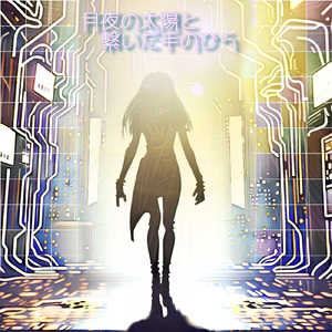 月夜の太陽と繋いだ手のひら