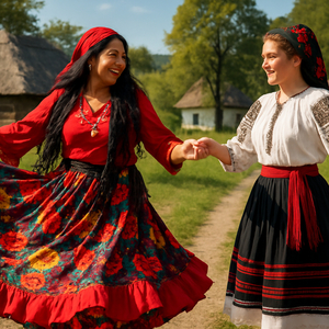 Si romanii si tiganii