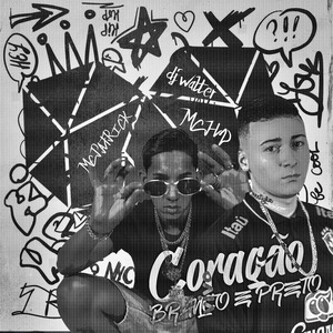 Coração Branco e Preto