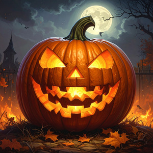 森の不気味な夜 ～ ハロウィンのささやき ～