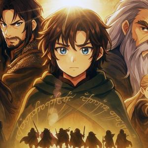 The fellowship of the ring (LOTR anime opening)