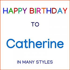 Happy Birthday To Catherine - Jazz
