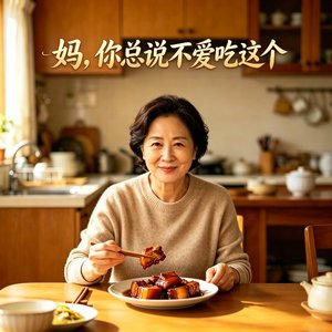 妈，你总说不爱吃这个