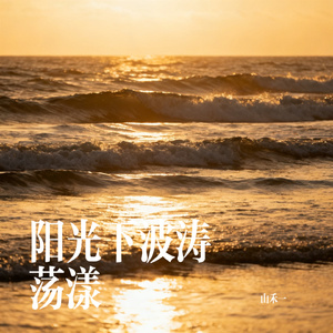 阳光下波涛荡漾