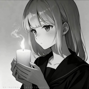 蜡滴 (你的泪像蜡融化)