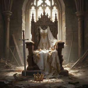 Белое платье