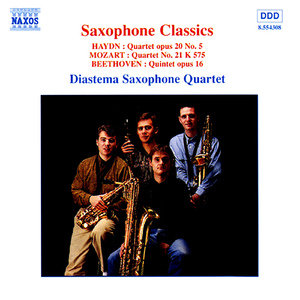 String Quartet No. 23 in F Minor, Op. 20, No. 5, Hob.III: 35 (arr. for saxophone):I. Moderato