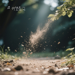 坠入凡尘化作微尘