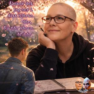 Älskar det jag ser i ditt hjärta där. Nu när våren är här.