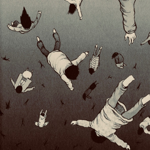 坠吧坠吧像枯叶一样坠吧