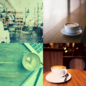 有趣酷咖啡厅情怀