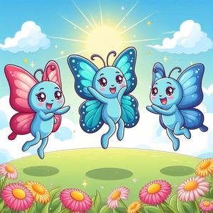 La danza de las mariposas (Musica alegre y divertida para niños)