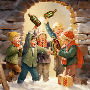 Baby's Enchanted Festive Facade