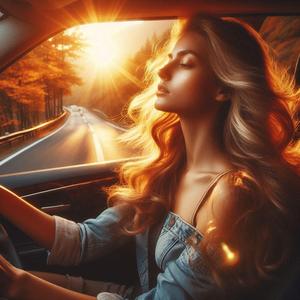 夕暮れに染まる峠道のノスタルジー ドライブBGM 作業用