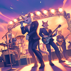 Afternoon at the Cat Cafe