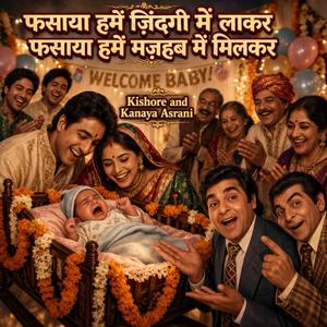 फसाया हमें जिंदगी में लाकर