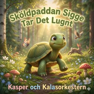 Sköldpaddan sigge tar det lugnt