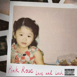 Pink rose, love and luck