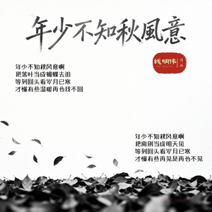 年少不知秋风意