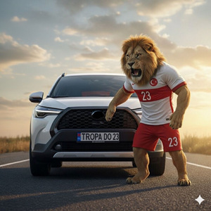 Dentro do Corola Cross