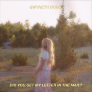 did you get my letter in the mail?